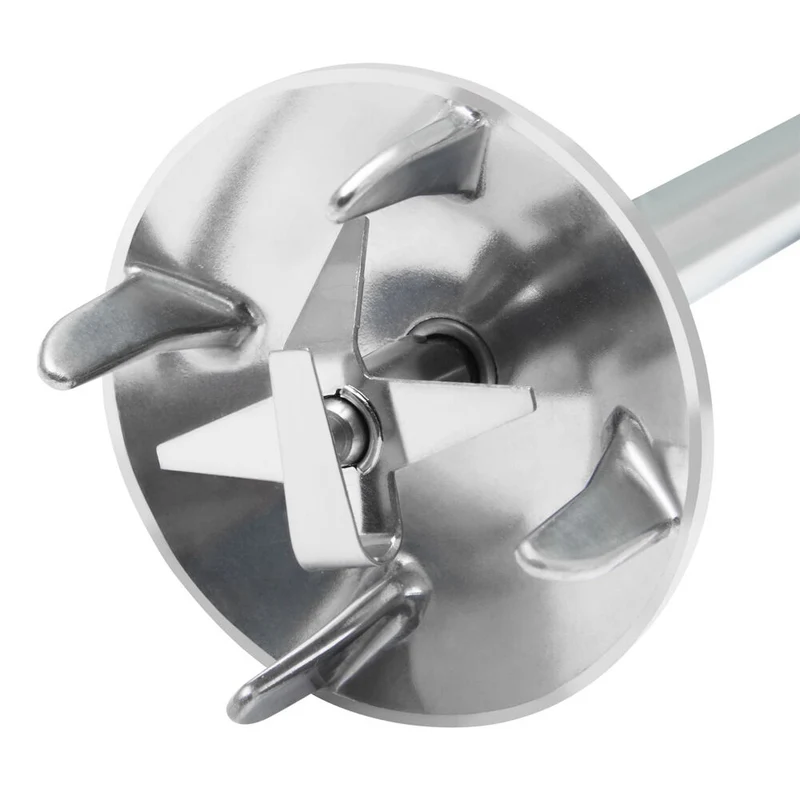 Bamix Multi-Purpose Stainless Steel Chopper Blade Chops for Hand Mixer Silver