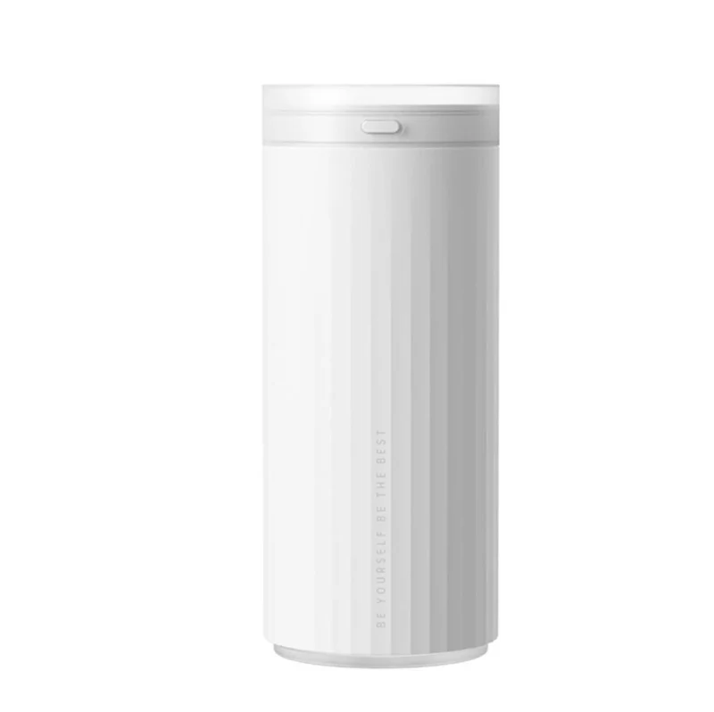 JISULIFE Humidifier, 4000 mAh Portable Mini Humidifier, Personal Desktop Humidifier for Bedroom, Quiet, Automatic Shut-Off, Dual Mist Connections for Baby Travel, Car White