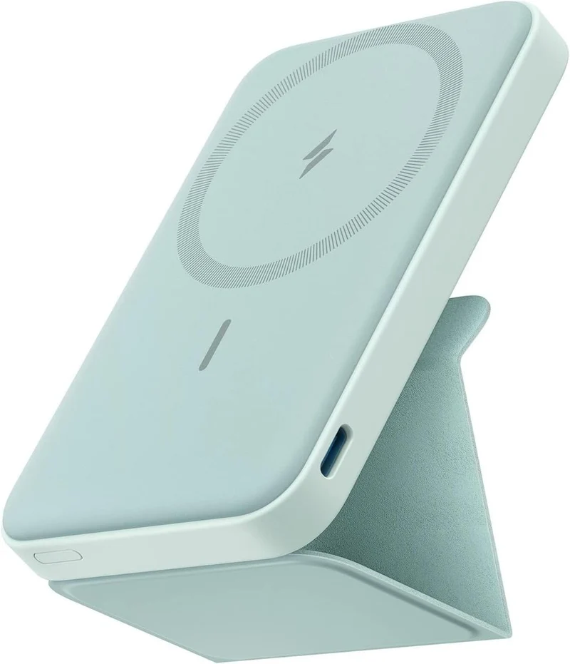 Anker 622 Magnetic Power Bank Battery 5000mAh (MagGo) Foldable Magnetic Wireless Portable with Stand and USB-C Port