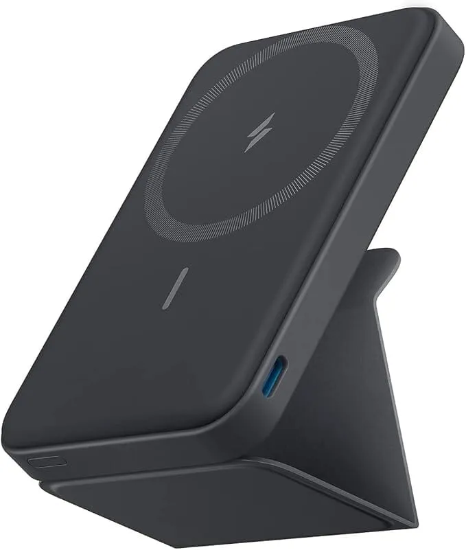 Anker 622 Magnetic Power Bank Battery 5000mAh (MagGo) Foldable Magnetic Wireless Portable with Stand and USB-C Port