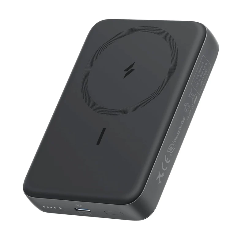 Anker Zolo Magnetic Power Bank, Compact 10,000mAh Wireless with 30W Max Fast Charging