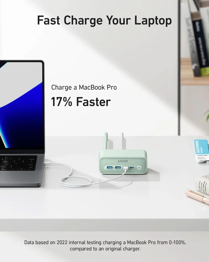 Anker 525 Charging Station, Multi-Device Fast Charging