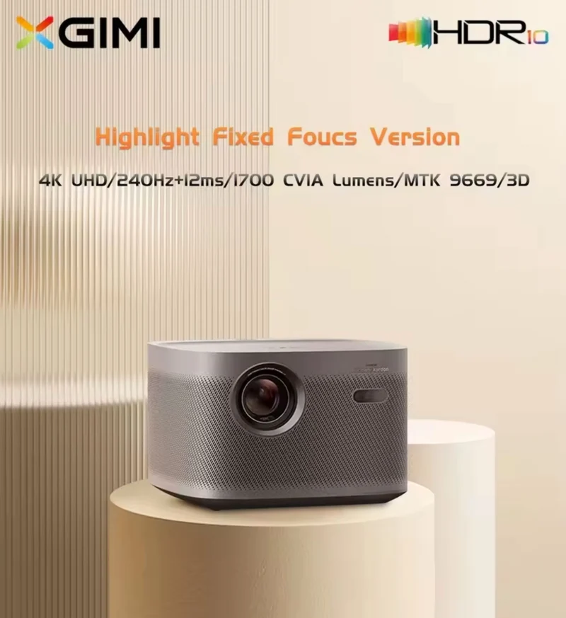 XGIMI H6 High Brightness Fixed Focus Edition 4K Projector for Game Movie With Dolby Vision