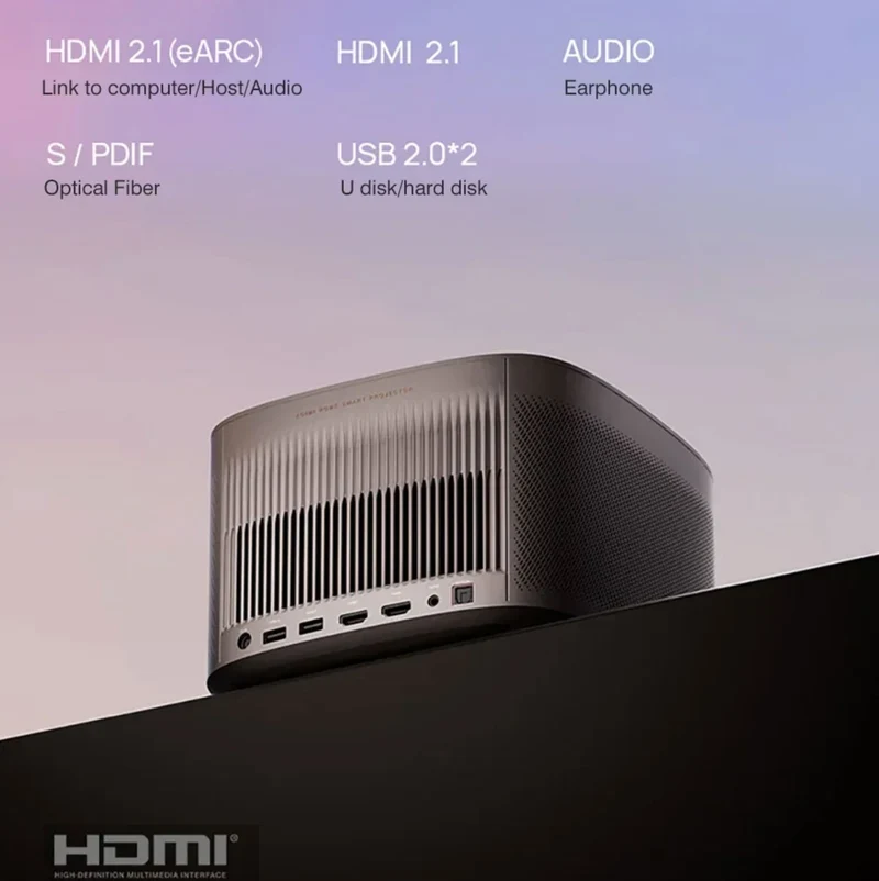 XGIMI H6 High Brightness Fixed Focus Edition 4K Projector for Game Movie With Dolby Vision