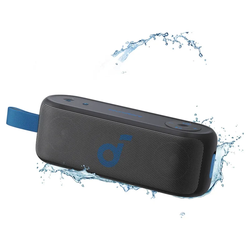 Anker Soundcore Select 3 Outdoor Speaker, 16W, BassUp Technology, 20H Playtime, IPX7 Waterproof