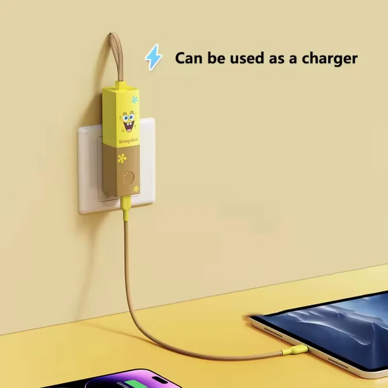 Anker 411 SpongeBob Edition 20W Fast Charger Portable Power Bank 5000mah
