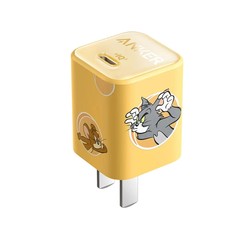 Anker A2147 – Anker 511 Nano 3 30W charger Tom and Jerry version with 1.8M USB C-C Cable