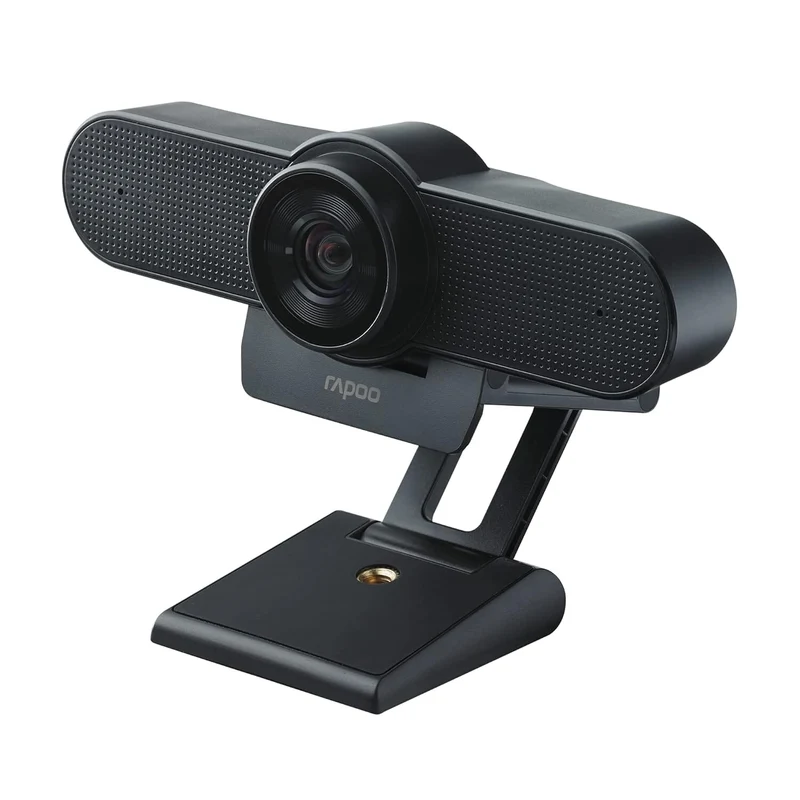 RAPOO C500 USB Computer Camera Built-in Dual Noise Reduction Mics 80-Degree Wide Angle Plug and Play for Zoom/Skype/Teams Conferencing and Video Calls