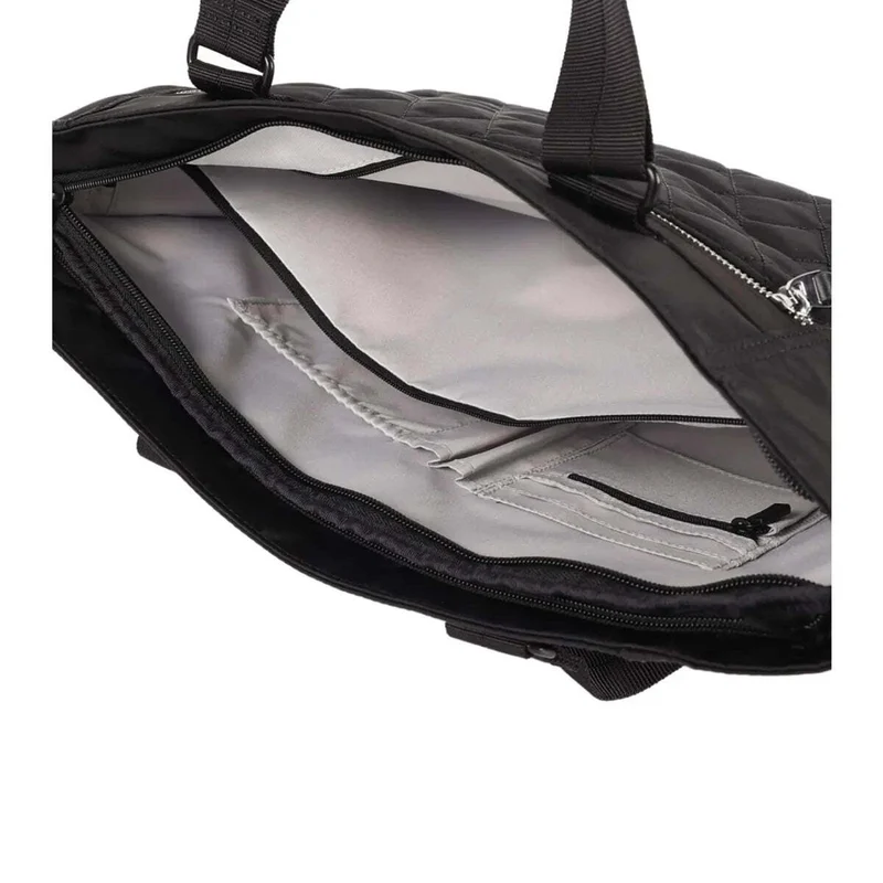 Hedgren STELLA 13" Laptop Tote - Quilted Black