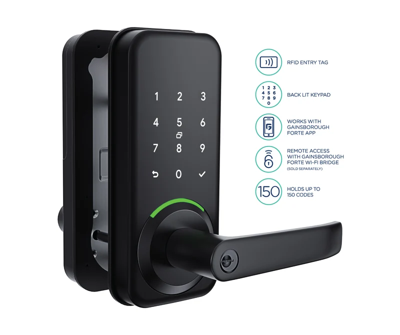 Gainsborough Haven Electronic Lock (Black)