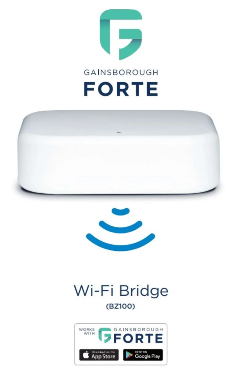 Gainsborough Forte WIFI Bridge (White)