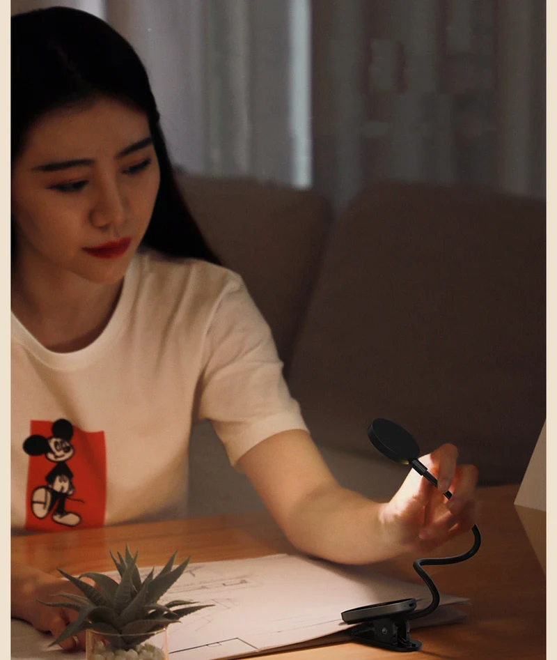 Baseus Comfort Reading Mini Clip Lamp LED