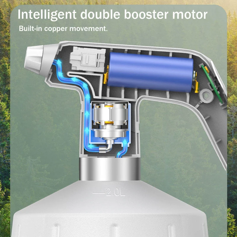 Furper Electric Watering Sprayer for Garden Plants 2 Litre