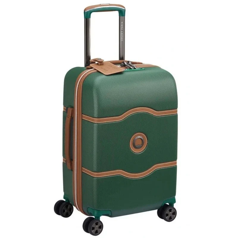 Delsey Chatelet Air 2.0 - 55 cm 4-Wheel Cabin Suitcase - Green
