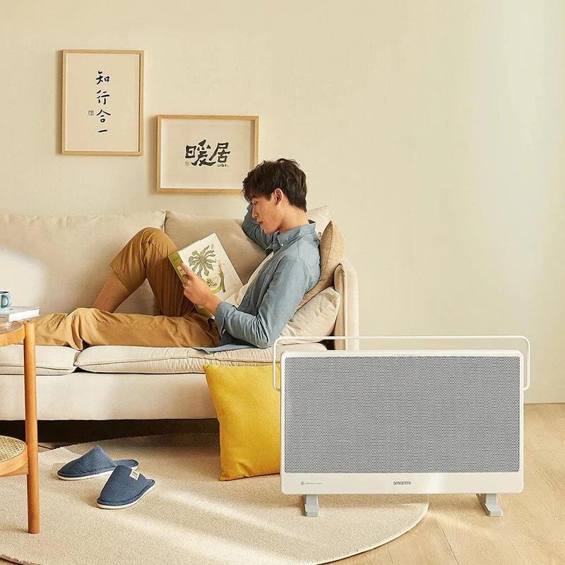 Xiaomi Smartmi Graphene Convection Electric Heater Clothes Dryer Intelligent Constant Temperature Heating IPX4 Splash Water Household Warm Air Blower