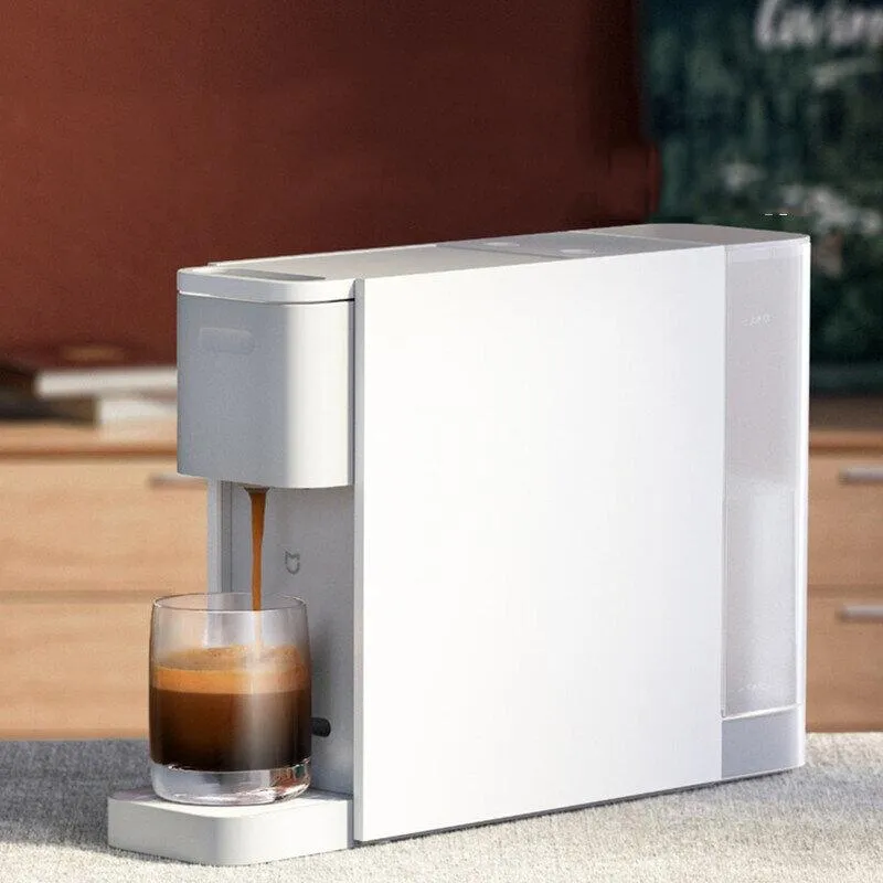 Xiaomi Mijia S1301 Capsule Coffee Machine Compatible with Nespresso Capsule 20Bar Solenoid Pump Removable 600ml Water Tank