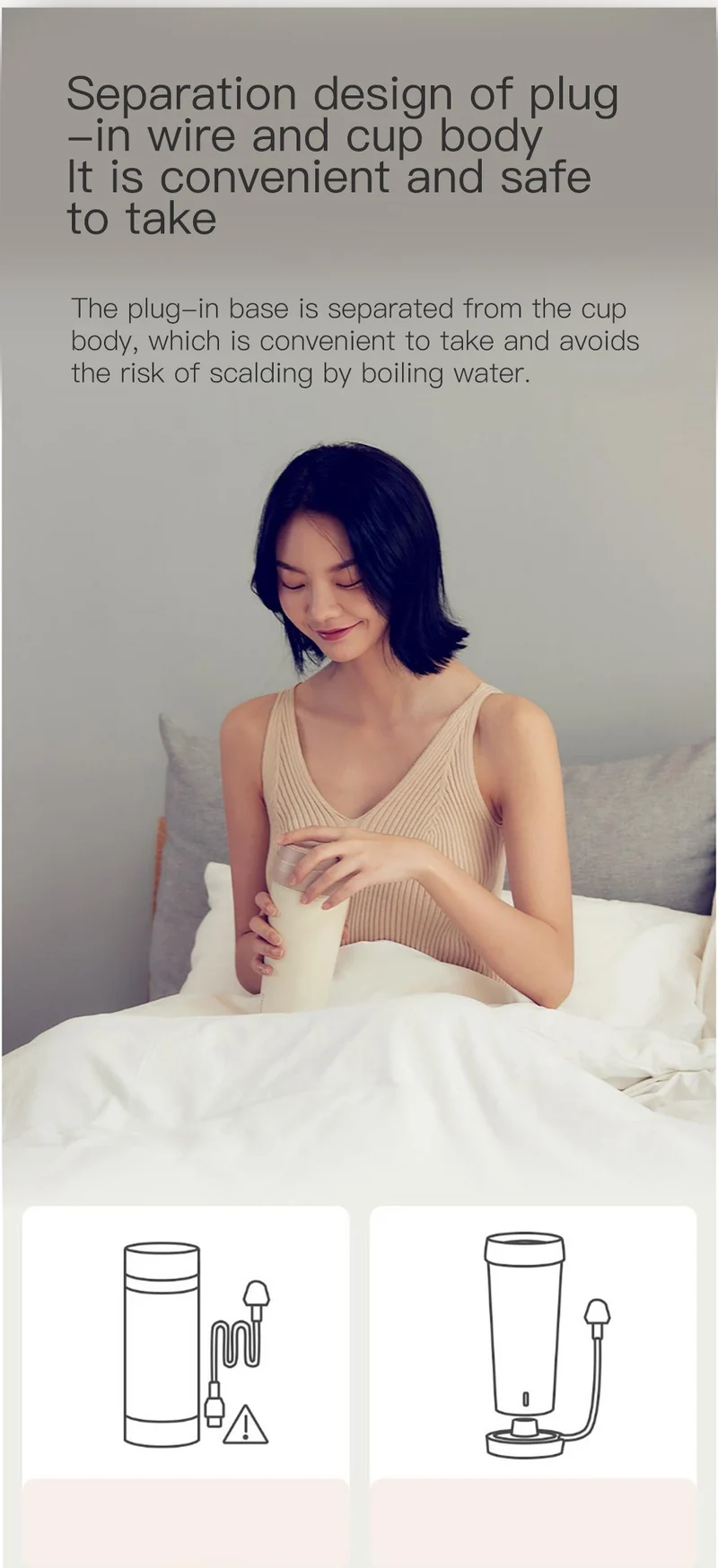 Xiaomi 17PIN Portable Boiling Water Cup 400W