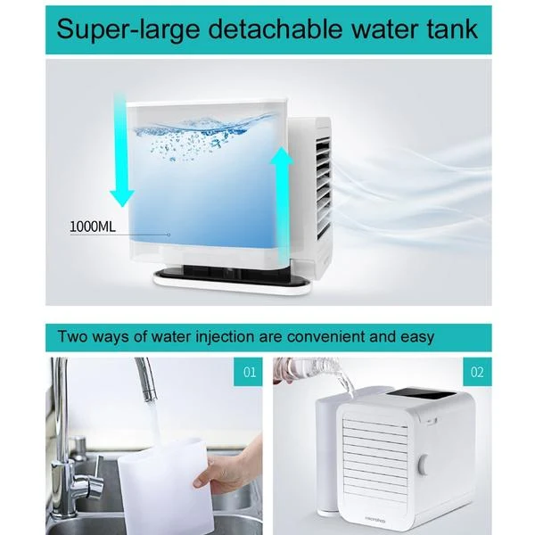 Xiaomi Microhoo Household Small Air Cooler Desktop Mini Air Cooler Small Air Conditioner