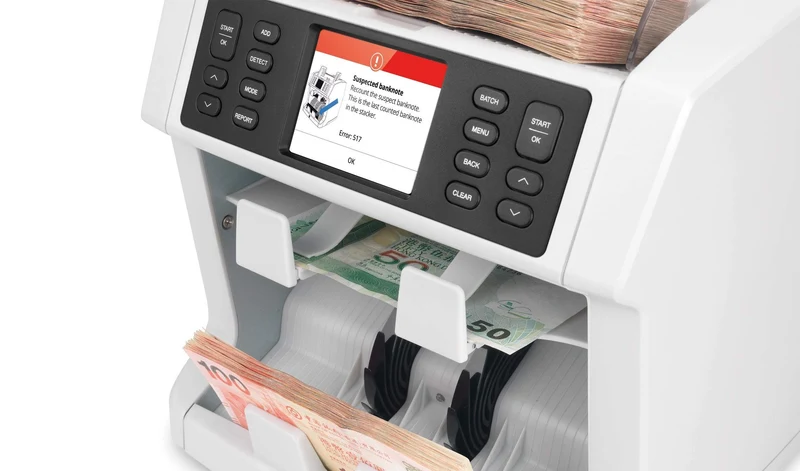 Safescan 2985-SX Banknote Value Counter & Sorter Cash Money Counting Machine