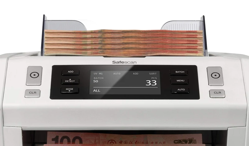 Safescan 2650 Banknote Counter Cash Money Counting Machine