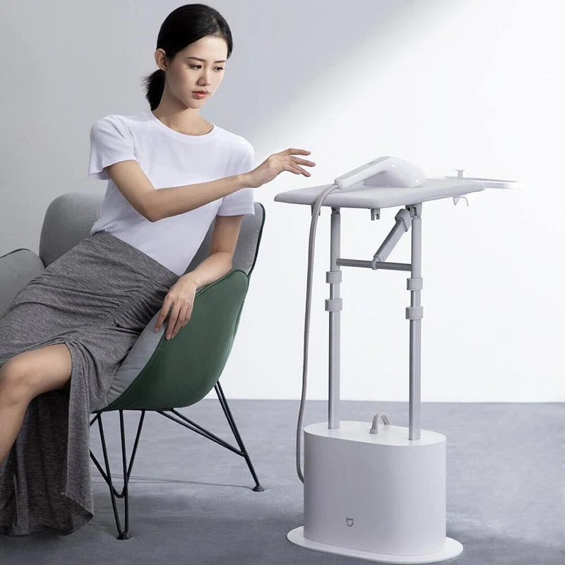 Xiaomi Mijia Garment Steamer with Ironing Board 2200W Fast Heat-up Fabric Wrinkle Removal 2L