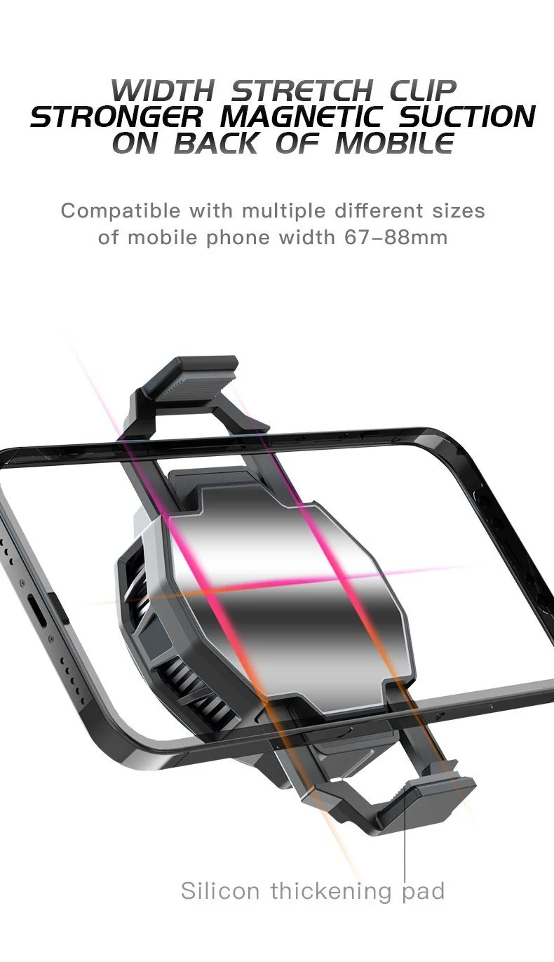 Sarafox WASP Funcooler S02 RGB Mobile Cooling fan for gaming