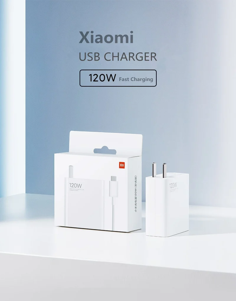 Xiaomi 120W Quick Charge USB Wall Charger