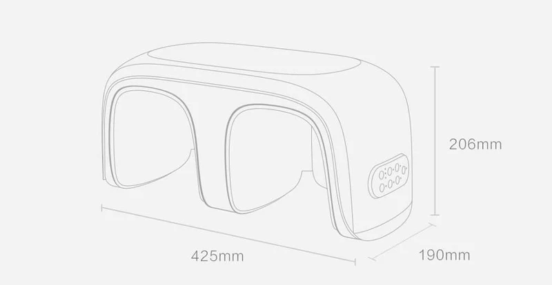 Xiaomi Momoda 3D Spa Airbag Massager Machine For legs Knees Feet