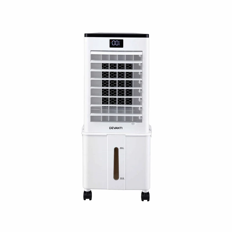 Devanti 8L 3-in-1 Evaporative Air Cooler 4 Ice Packs Remote Control 3 Speed