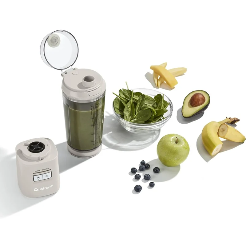 Cuisinart Blast and Go Cordless Portable Blender with 500ml Travel Cup Silver