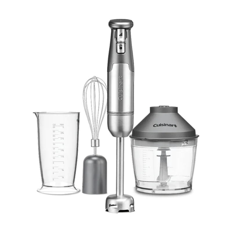 Cuisinart VersaMix 800W Electric Hand Blender with Storage Case - Stainless Steel