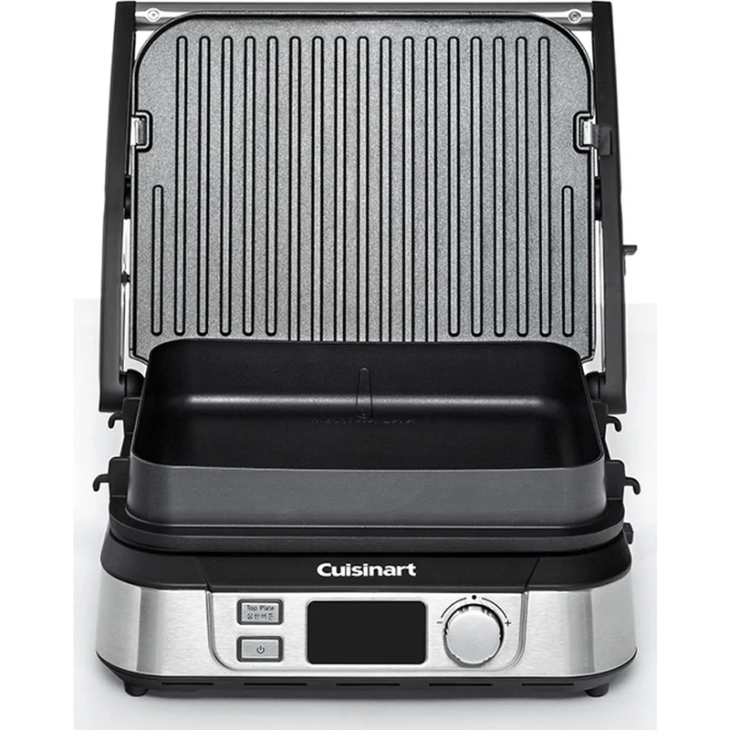 Cuisinart Griddler and Deep Pan Electric Sandwich Maker 1600W - Stainless Steel