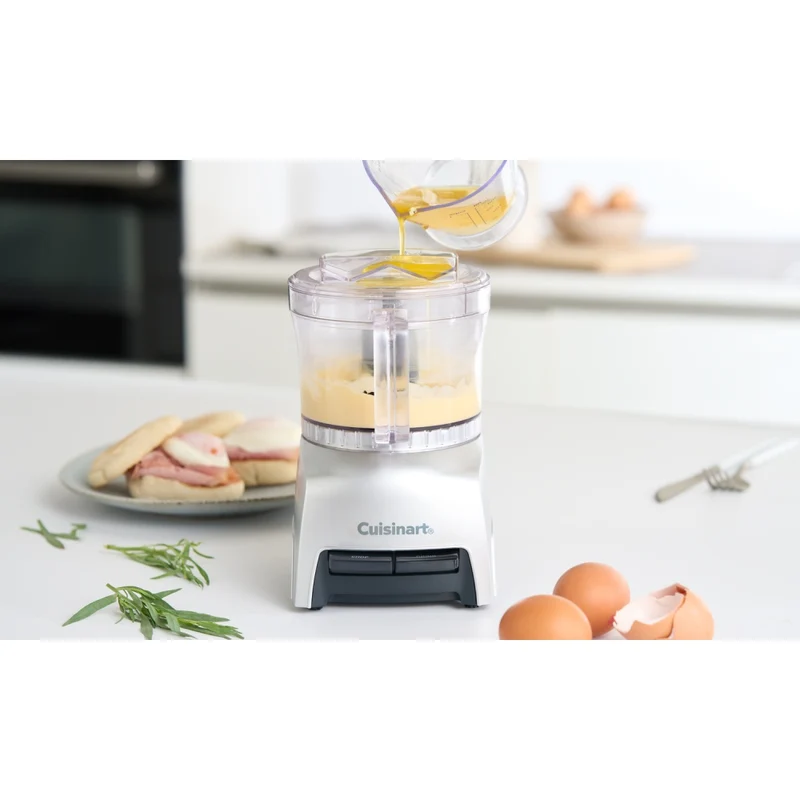 Cuisinart Pixie 3-Cup Compact Chopper Stainless Steel Blade 0.7L Silver