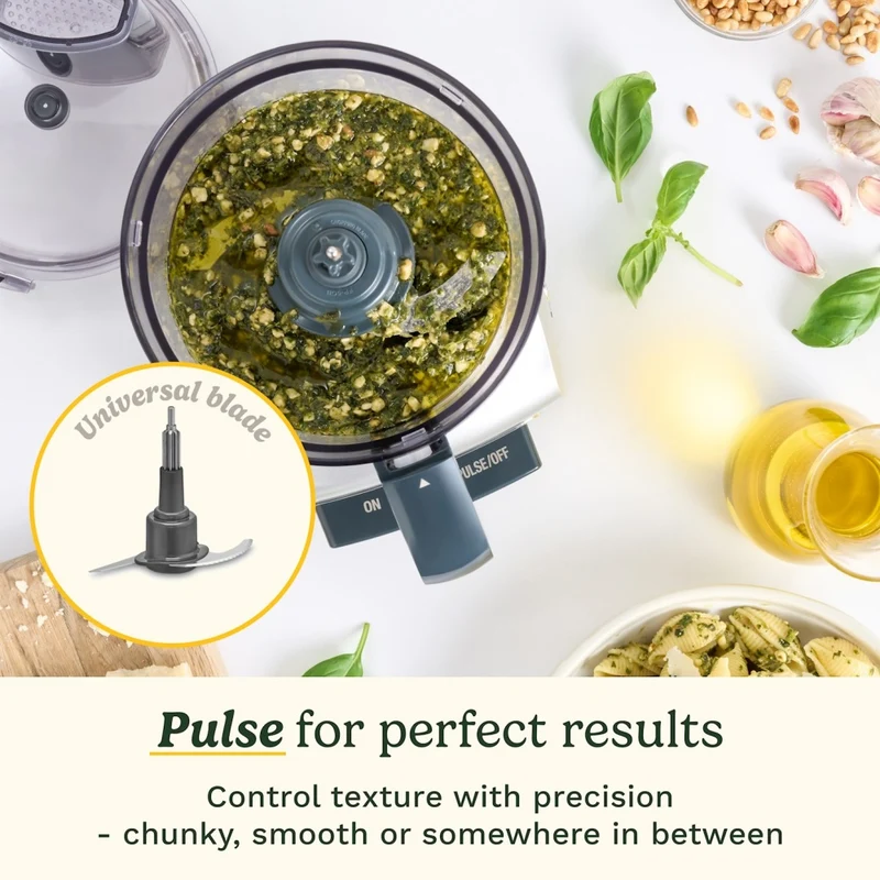Cuisinart Flex Prep Electric Food Processor 1.1L/5 Cup 240V - Gunmetal Grey