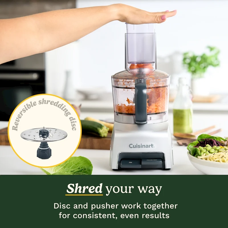 Cuisinart Flex Prep Electric Food Processor 1.1L/5 Cup 240V - Gunmetal Grey