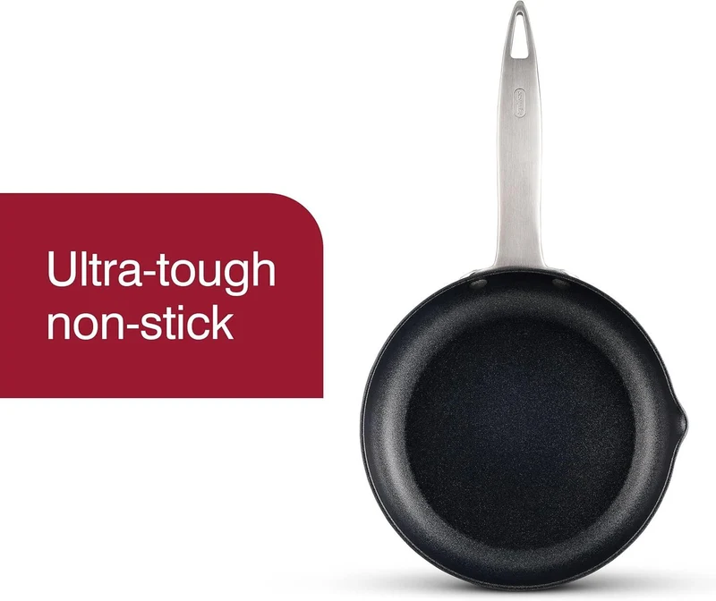 Zyliss Ultimate Pro Non-Stick Aluminium 20cm Round Frying Pan - Black