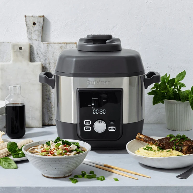 Cuisinart Meal Maker Electric High Pressure Multi-Cooker 5.7L - Stainless Steel