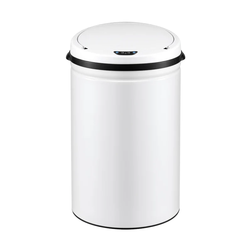 Devanti 30L Sensor Bin Automatic Touchless Trash Can Garbage Rubbish White