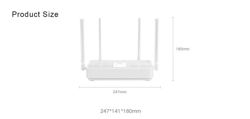 Xiaomi Redmi AX5 Wifi Router 6 Mesh Gigabit 2.4G/5.0GHz Dual-Band