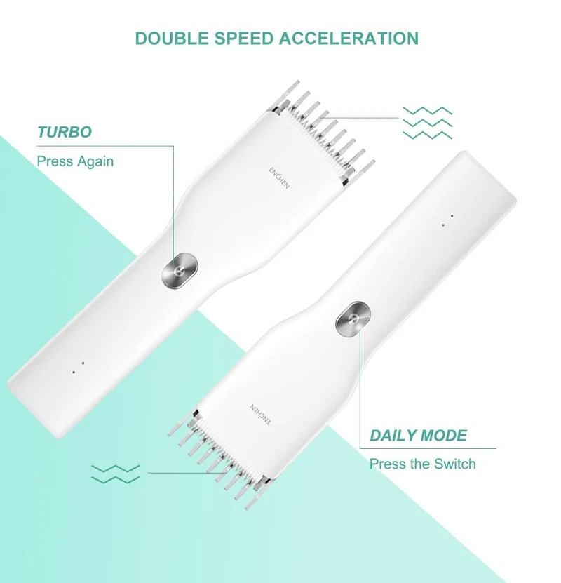 Xiaomi Enchen Men's Electric Hair Clippers Trimmer