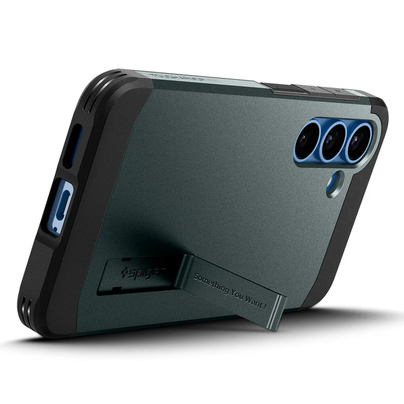SPIGEN Tough Armor MagSafe Case for Galaxy S25 (Abyss Green)