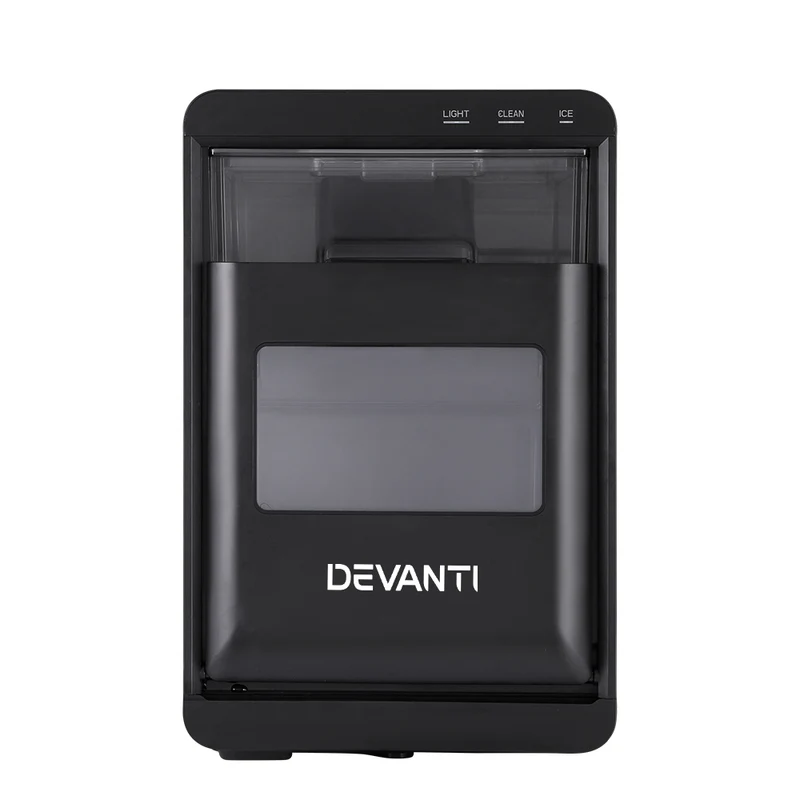 Devanti Ice Maker Machine 20kg Chewable Nugget Ice Countertop with Self Cleaning