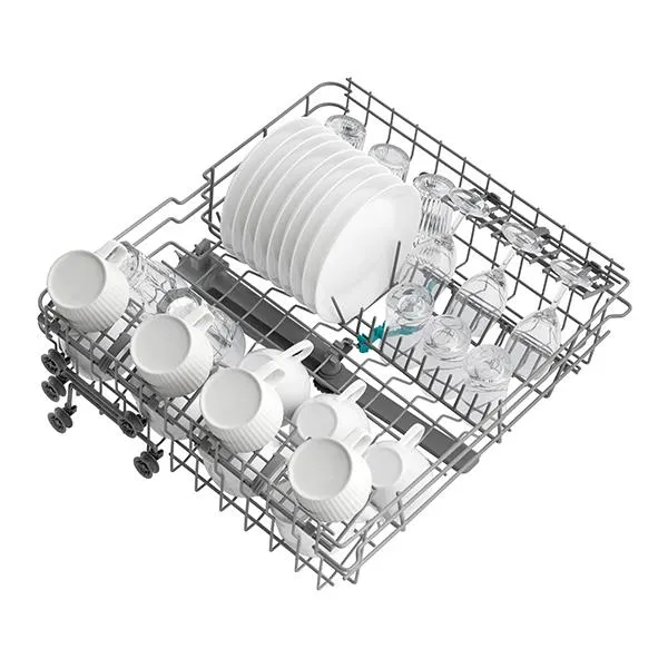 Hisense HSBE15FS 15 Place Setting Freestanding Dishwasher (Silver)