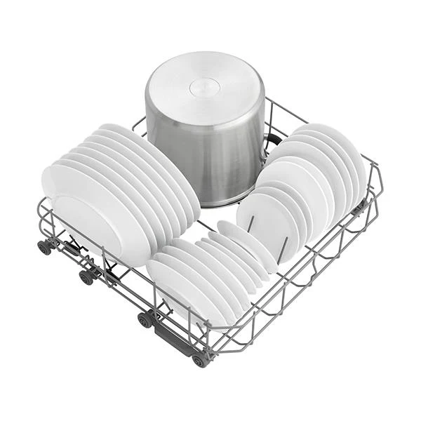 Hisense HSBE15FS 15 Place Setting Freestanding Dishwasher (Silver)