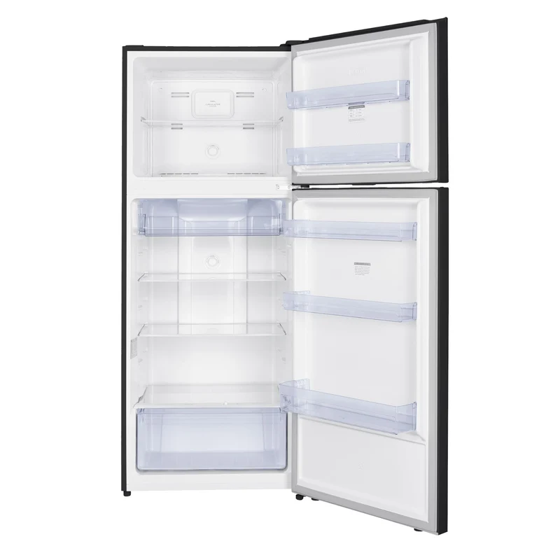 TCL P454TMB 415L Top Mount Fridge (Black)