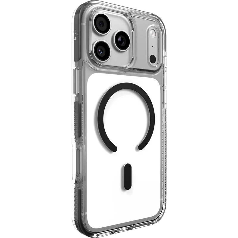 ZAGG Santa Cruz Snap Case for iPhone 18 Pro Max/17 Pro Max (Clear/Black)
