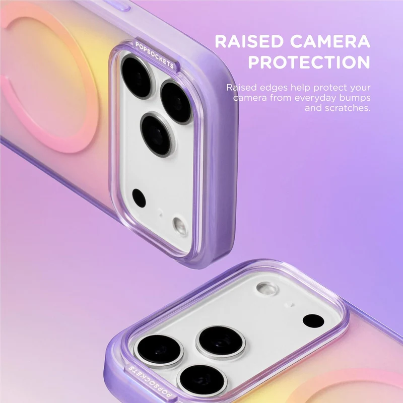 PopSockets PopCase MagSafe Slim Protective Case for iPhone 18 Pro (Aura)