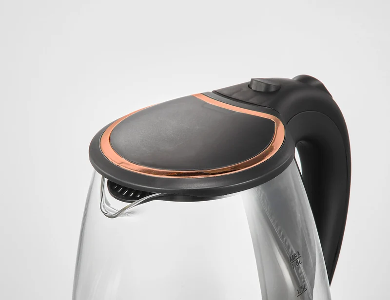Healthy Choice 1.8L Glass Kettle with 360° Rotational Base