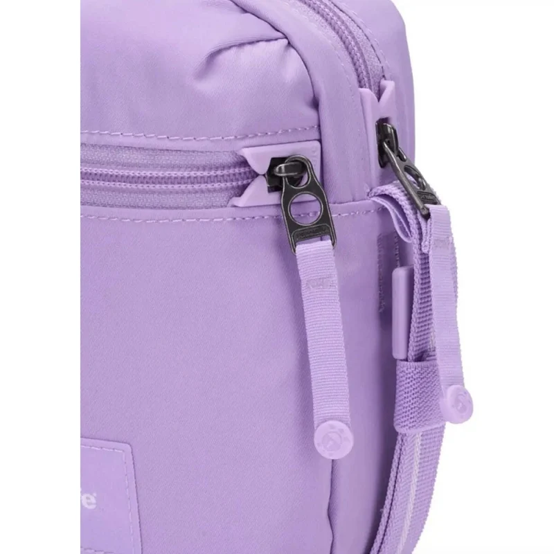 Pacsafe Go Anti-Theft RFID Blocking Micro Crossbody Bag 1.5L Lavender