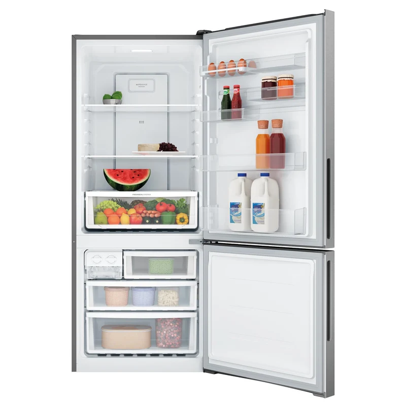 Westinghouse WBE4302SE-X 425L Bottom Mount Fridge (Silver)